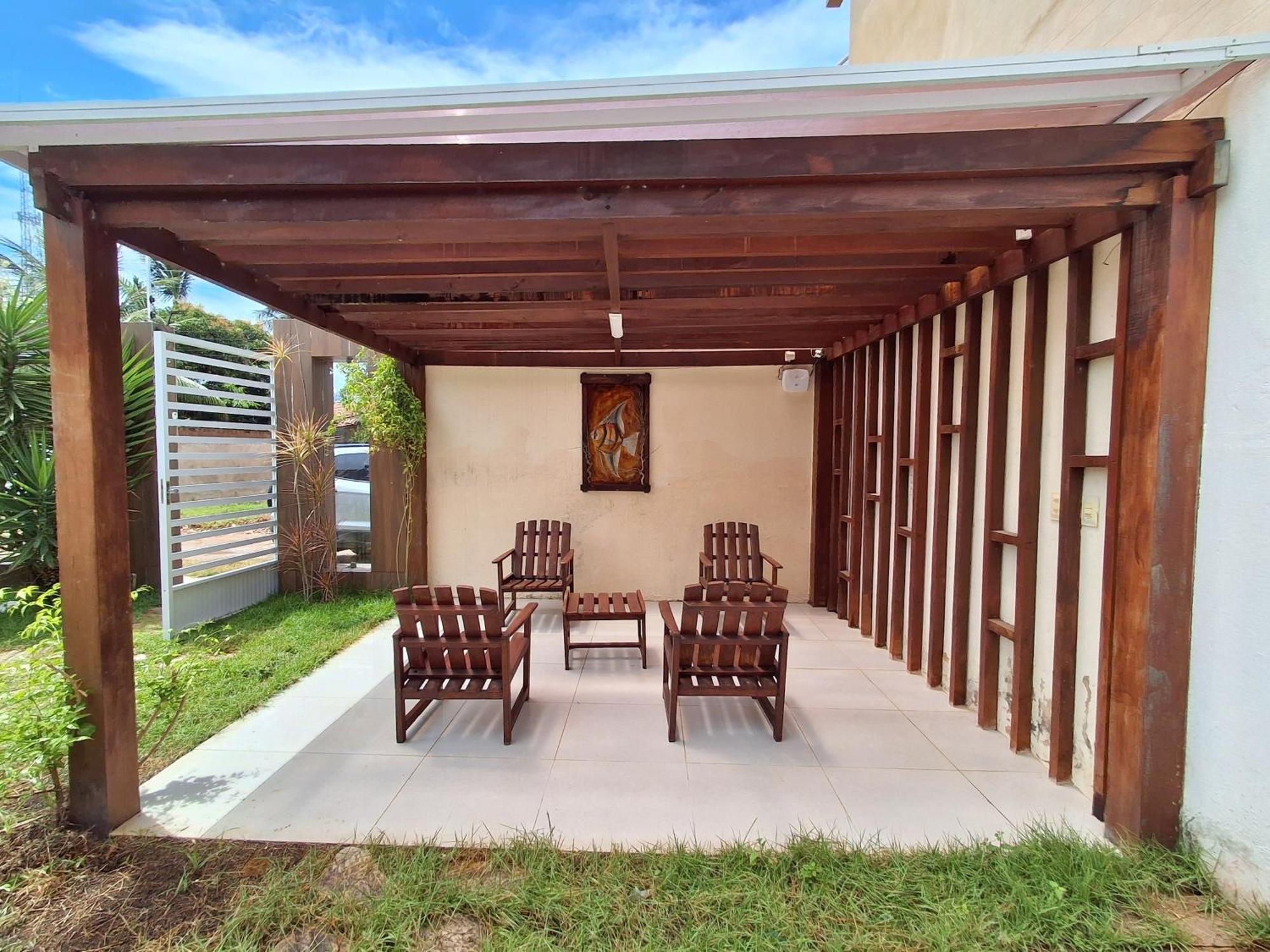 Casa Com Piscina Na Praia De Peroba ماراغوغي المظهر الخارجي الصورة