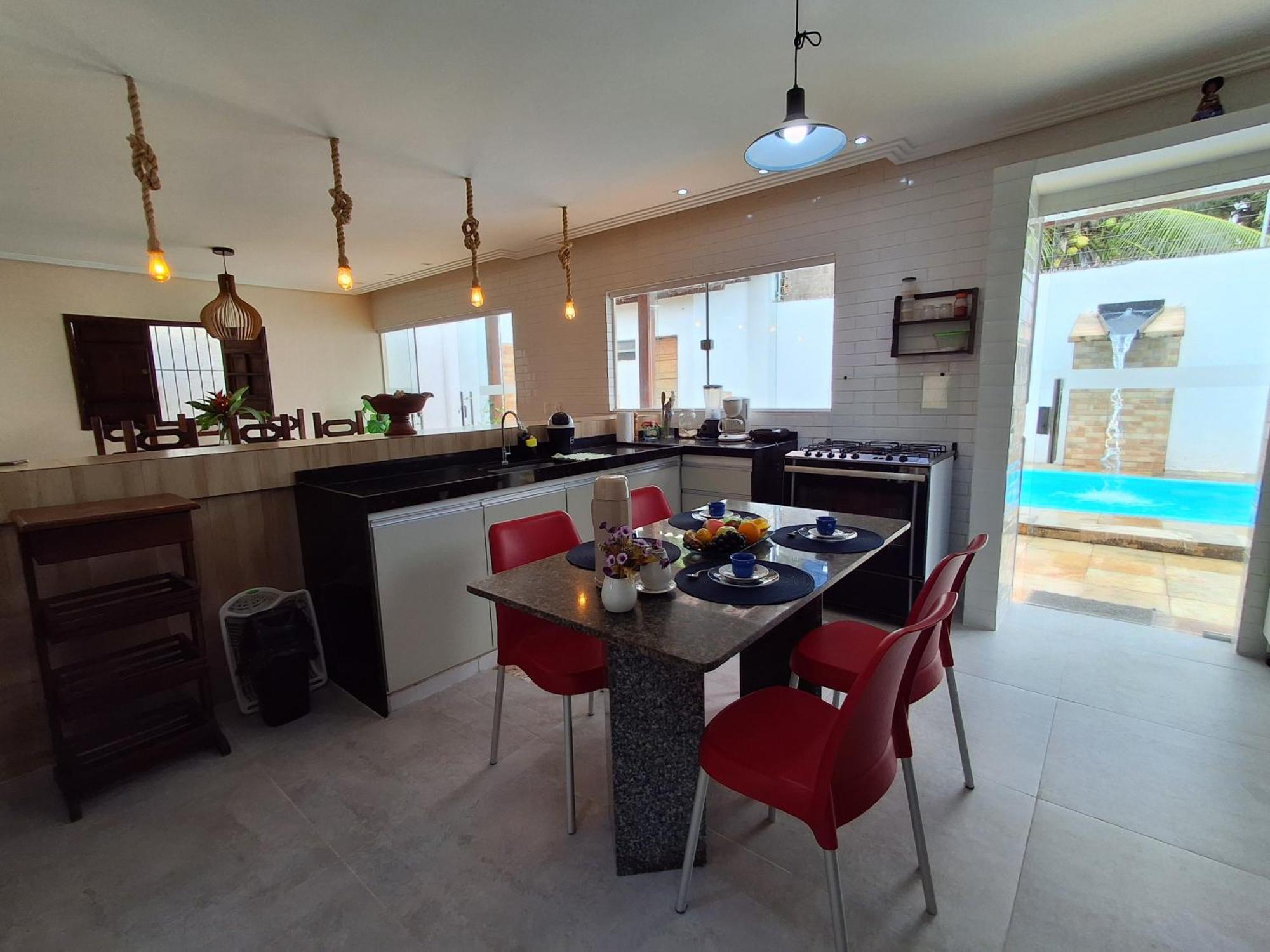 Casa Com Piscina Na Praia De Peroba ماراغوغي المظهر الخارجي الصورة