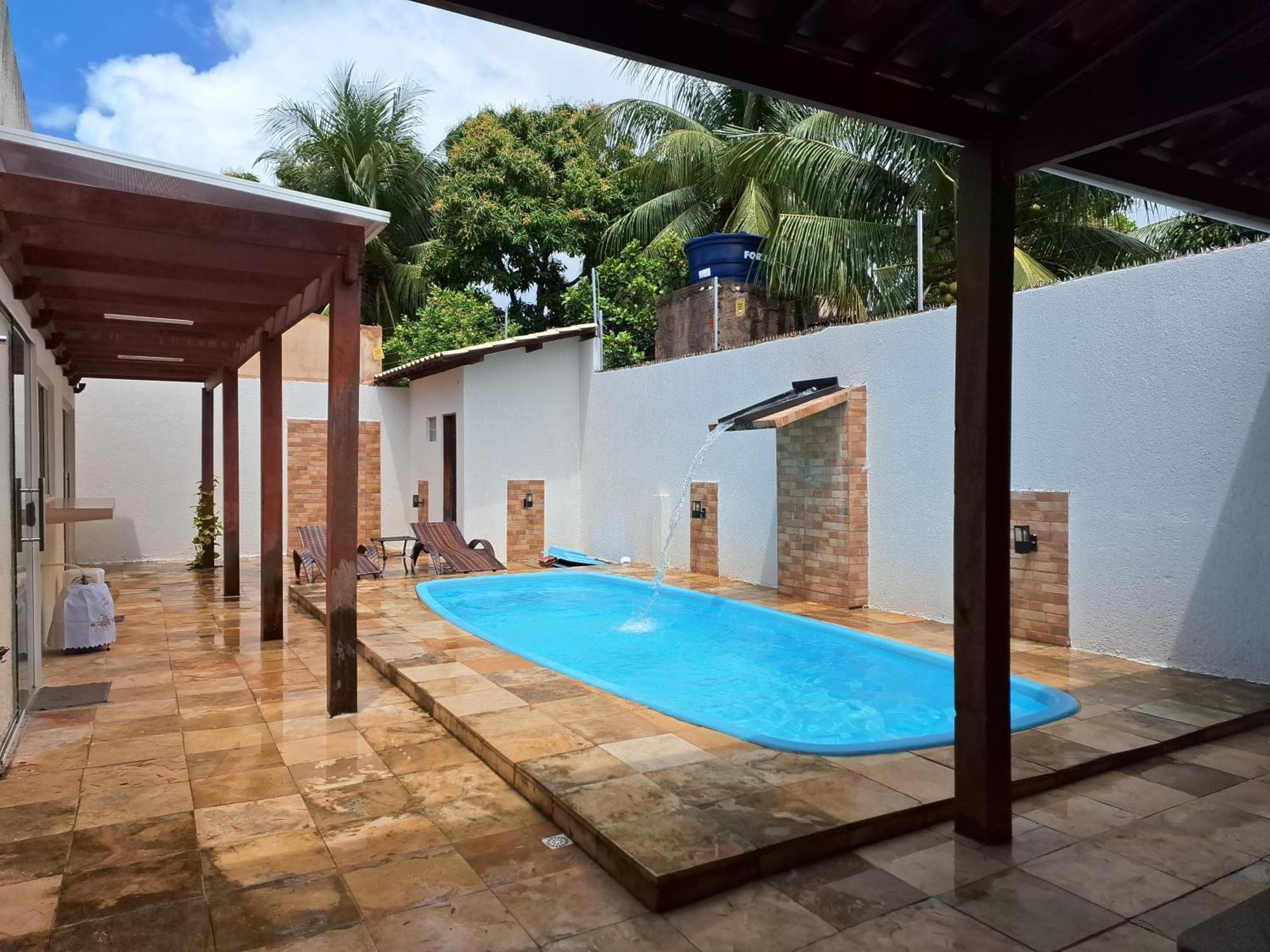 Casa Com Piscina Na Praia De Peroba ماراغوغي المظهر الخارجي الصورة