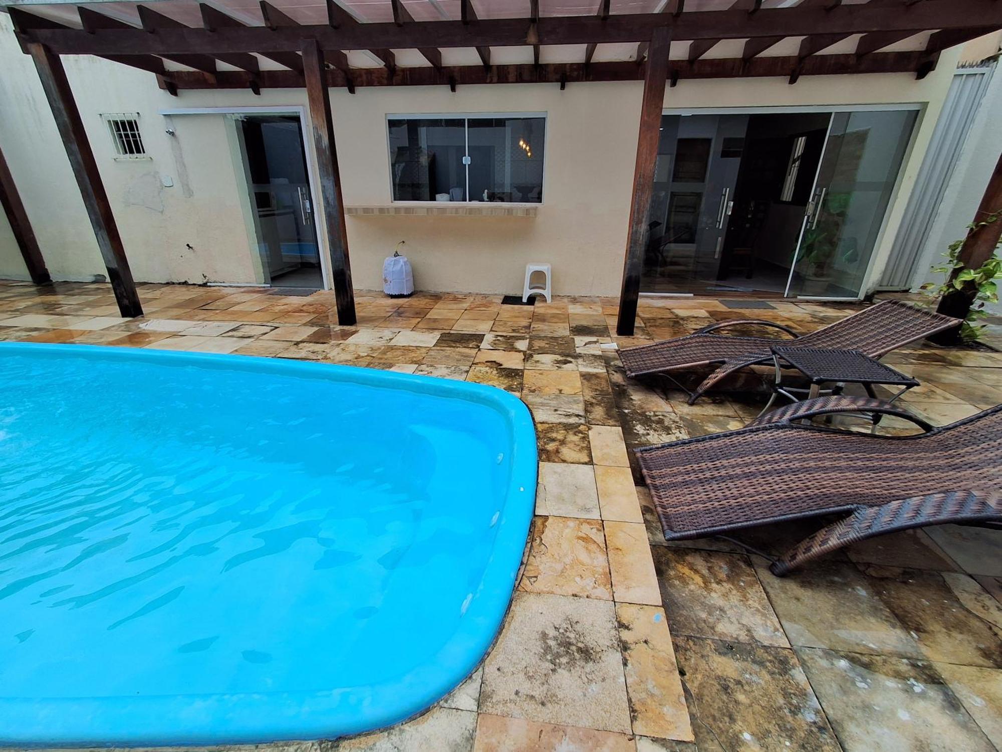 Casa Com Piscina Na Praia De Peroba ماراغوغي المظهر الخارجي الصورة
